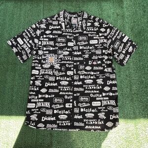 Black dickies button up shirt